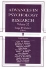 Image for Advances in Psychology Research : Volume 32