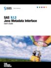 Image for SAS(R) 9.1.3 Java Metadata Interface : User's Guide
