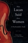 Image for What Lacan said about women  : a psychoanalytic study