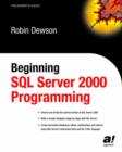 Image for Beginning SQL Server 2000 Programming