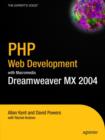 Image for PHP Web development with Macromedia Dreamweaver MX 2004