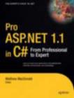 Image for Pro ASP.NET 1.1 in C#