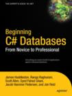 Image for Beginning C# databases  : from novice to professional