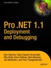 Image for Pro .Net 1.1 Deployment and Debugging : From Professional to Expert