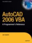 Image for AutoCAD 2006 VBA : A Programmer&#39;s Reference