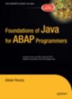Image for Foundations of Java for ABAP Programmers