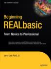 Image for Beginning REALBasic : From Novice to Professional
