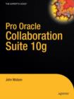 Image for Pro Oracle Collaboration Suite 10g