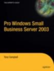 Image for Pro Windows Small Business Server 2003