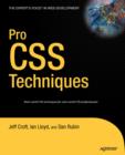 Image for Pro CSS Techniques