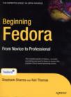Image for Beginning Fedora  : from novice to professional