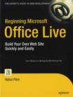 Image for Beginning Microsoft Office Live : Build Your Own Web Site Quickly and Easily