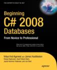 Image for Beginning C# 2008 Databases : From Novice to Professional