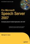 Image for Pro Microsoft Speech Server 2007
