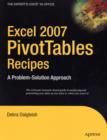 Image for Excel 2007 PivotTables Recipes : A Problem-Solution Approach