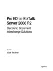Image for Pro EDI in BizTalk Server 2006 R2