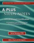 Image for A-Plus Study Notes For CFA 2010 Level I Certification