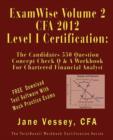 Image for ExamWiseï¿½  Volume 2 For 2012 CFA ï¿½ Level I Certification The Second Candidates Question And Answer Workbook For Chartered Financial Analyst (with Down
