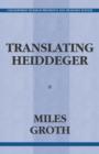Image for Translating Heidegger