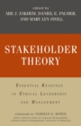 Image for Stakeholder theory  : essential readings in ethical leadership and management