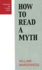 Image for How to Read a Myth