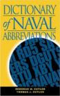 Image for Dictionary of Naval Abbreviations