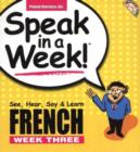 Image for French : See, Hear, Say and Learn : Week 3