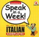 Image for Italian : See, Hear, Say and Learn : Weeks 1-4