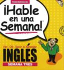 Image for Ingles : See, Hear, Say and Learn : Week 3