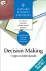 Image for Harvard Business Essentials, Decision Making