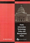 Image for Public Information Technology: Policy and Management Issues