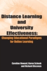 Image for Distance learning and university effectiveness  : changing educational paradigms for online learning