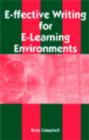 Image for e-ffective Writing for e-Learning Environments