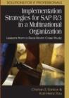 Image for Implementation Strategies for SAP R/3 in a Multinational Organization : Lessons from a Real-world Case Study