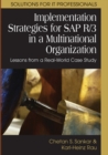 Image for Implementation strategies for SAP R/3 in a multinational organization: lessons from a real-world case study