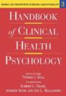 Image for Handbook of clinical health psychologyVol. 3: Models and perspectives in health psychology : v.3