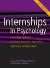 Image for Internships in Psychology : The APAGS Workbook for Writing Successful Applications and Finding the Right Match
