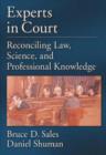 Image for Experts in court  : reconciling law, science, and professional knowledge
