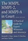 Image for The MMPI, MMPI-2, and MMPI-A in Court