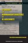 Image for Standort- und Kommandanturbefehle des KL Auschwitz : Eine kritisch kommentierte Auswahl