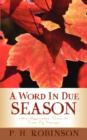 Image for A Word in Due Season