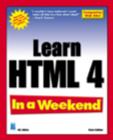 Image for Learn HTML 4 in a Weekend