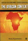 Image for The African context  : socio-economic challenges