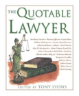Image for The Quotable Lawyer