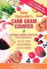 Image for Dana Carpender&#39;s carbohydrate gram counter  : usable carbs, protein, and calories - plus tips on eating low-carb!