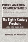 Image for Eighth Century Prophets