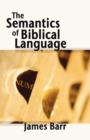Image for Semantics of Biblical Language