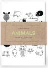 Image for Animals Artwork by Julia Kuo Journal Collection 1 : Set of Two 64-Page Notebooks