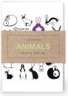Image for Animals Artwork by Julia Kuo Journal Collection 2 : Set of Two 64-Page Notebooks