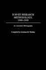 Image for Survey Research Methodology 1990-1999